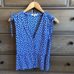 Madewell floral tank
